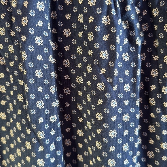 Casual Corner Women’s Lounge Pants Dark Blue Elastic Waist Size Medium - Picture 3 of 4